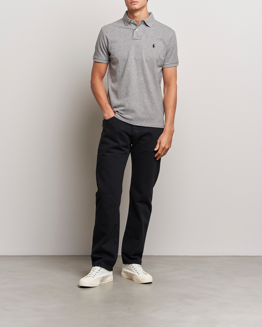 Herren | Poloshirts | Polo Ralph Lauren | Custom Slim Fit Polo Canterbury Heather