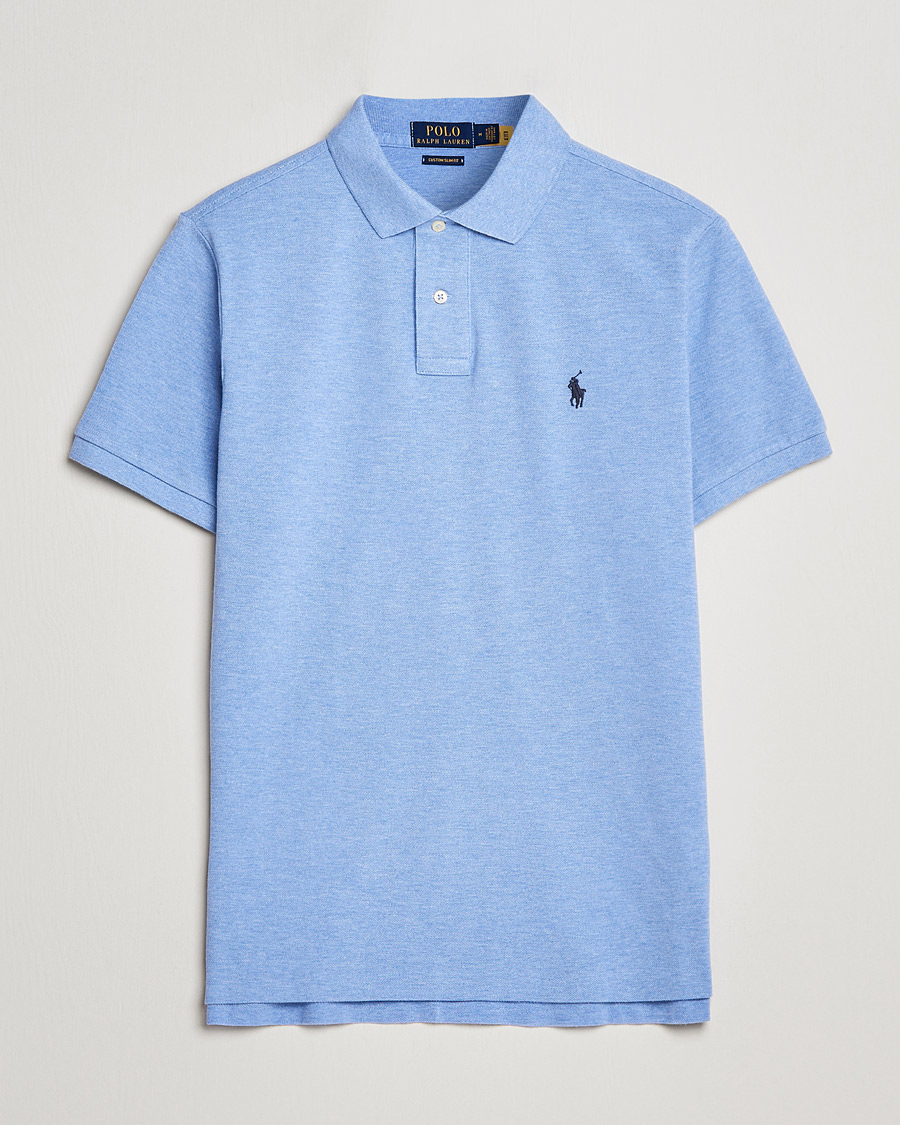 Herren | Poloshirts | Polo Ralph Lauren | Custom Slim Fit Polo Isle Heather