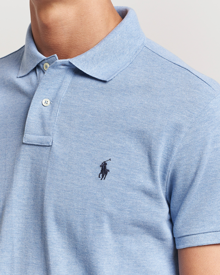 Herren | Poloshirts | Polo Ralph Lauren | Custom Slim Fit Polo Isle Heather