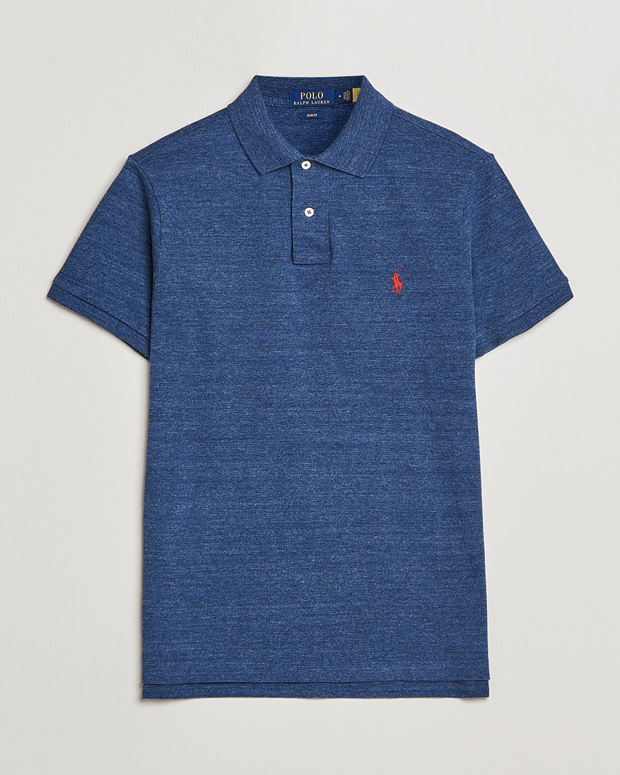 Herren | Poloshirts | Polo Ralph Lauren | Slim Fit Polo Classic Royal Heather