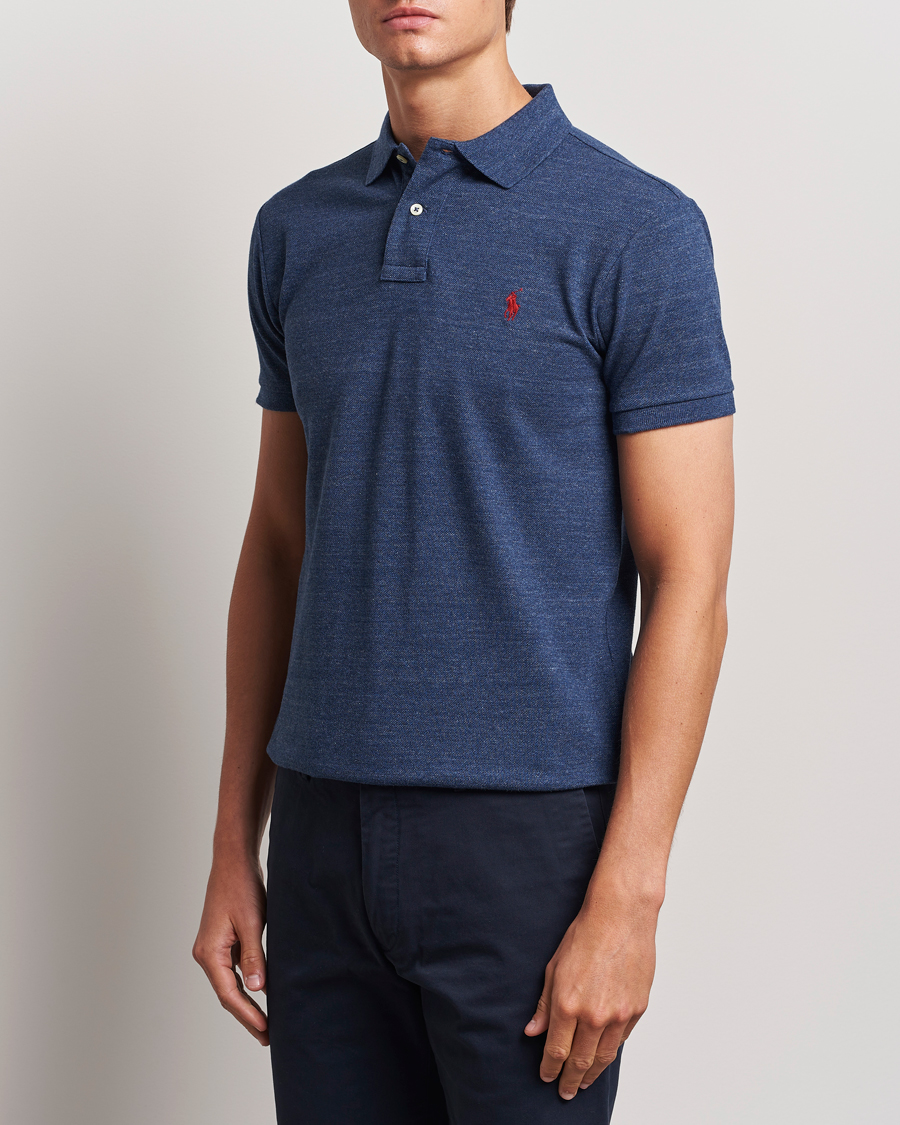 Herren | Kurzarm-Poloshirts | Polo Ralph Lauren | Slim Fit Polo Classic Royal Heather