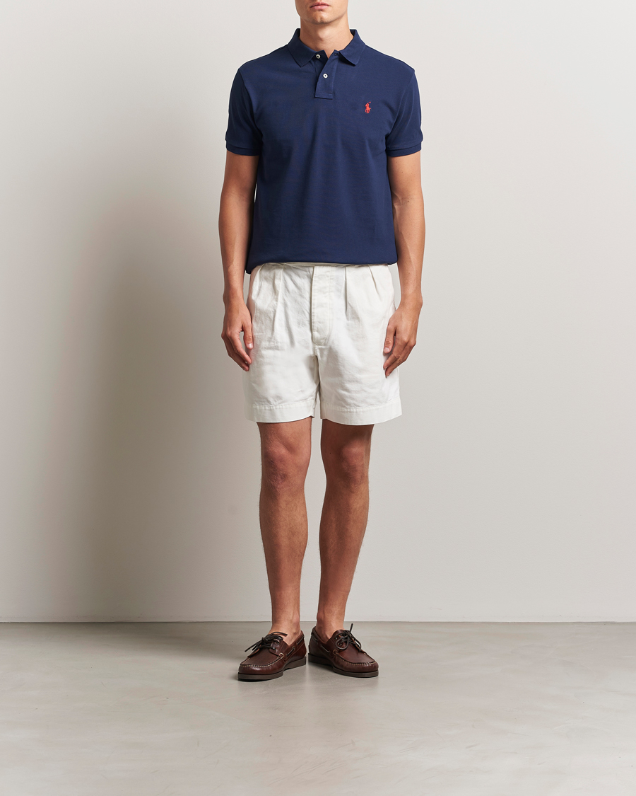 Herren | Poloshirts | Polo Ralph Lauren | Slim Fit Polo Newport Navy