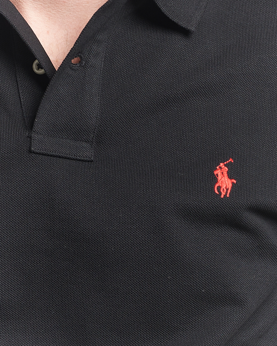 Herren | Poloshirts | Polo Ralph Lauren | Slim Fit Polo Polo Black