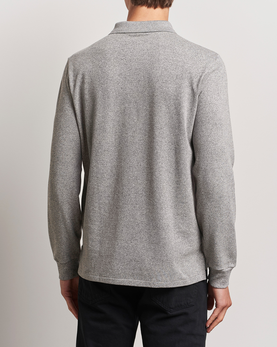 Herren | Poloshirts | Polo Ralph Lauren | Custom Slim Fit Long Sleeve Polo Canterbury Heather