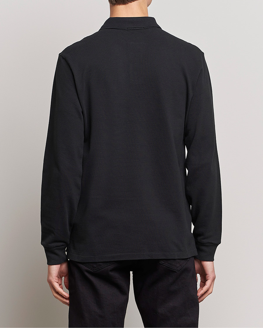 Herren | Poloshirts | Polo Ralph Lauren | Slim Fit Long Sleeve Polo Polo Black