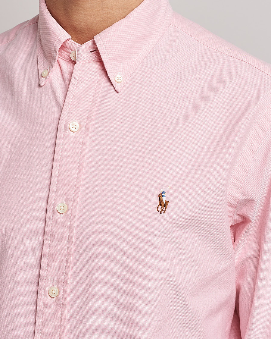 Herren | Hemden | Polo Ralph Lauren | Custom Fit Oxford Shirt Pink