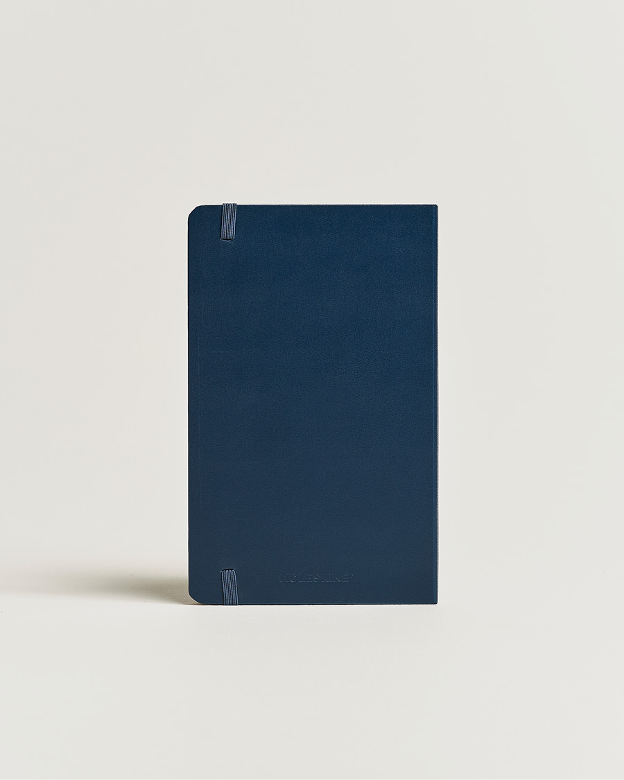Herren | Moleskine Ruled Hard Notebook Large Sapphire Blue | Moleskine | Ruled Hard Notebook Large Sapphire Blue