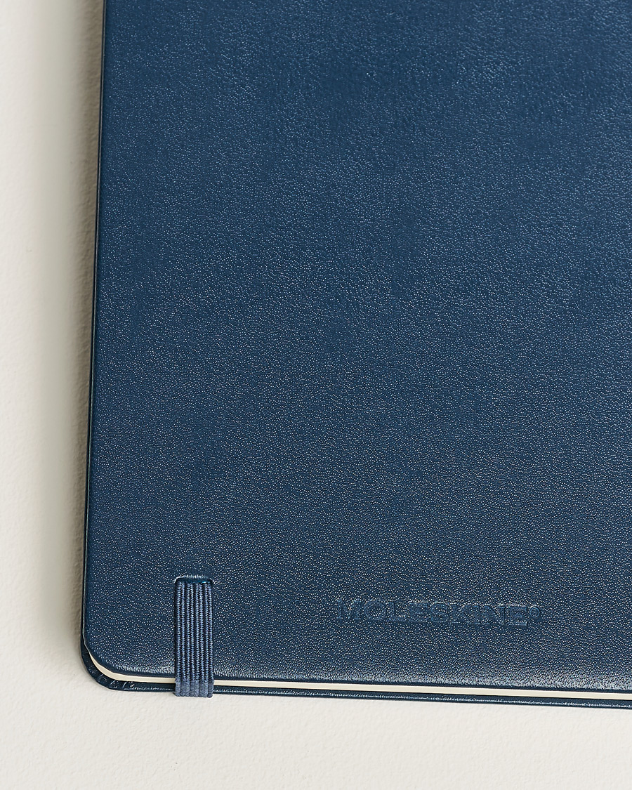 Herren | Notizbücher | Moleskine | Plain Hard Notebook Large Sapphire Blue