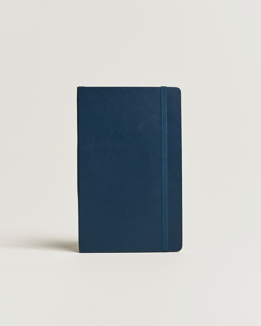 Herren | Notizbücher | Moleskine | Ruled Soft Notebook Large Sapphire Blue