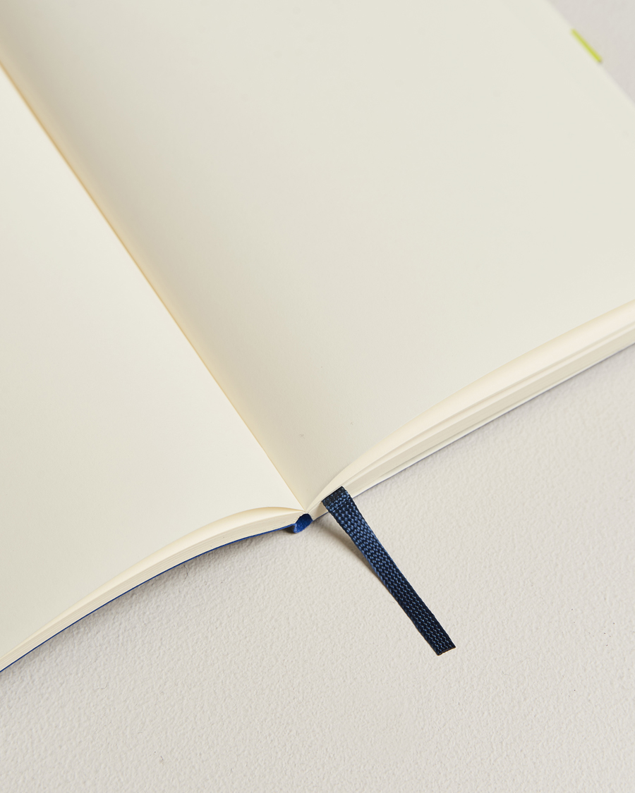 Herren | Moleskine Plain Soft Notebook Large Sapphire Blue | Moleskine | Plain Soft Notebook Large Sapphire Blue