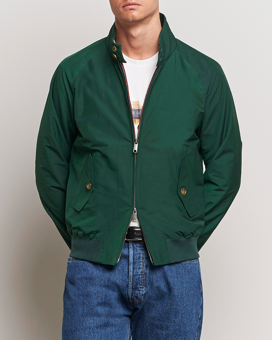 Men | Casual Jackets | Baracuta | G9 Original Harrington Jacket Racing Green