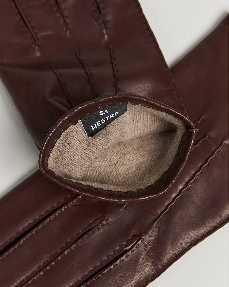 Herren | Handschuhe | Hestra | Edward Wool Liner Glove Chestnut