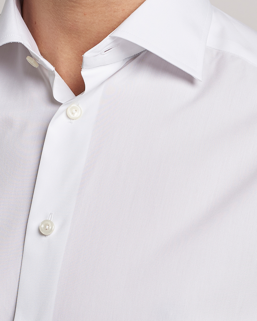 Herren | Hemden | Eton | Slim Fit Poplin Shirt White