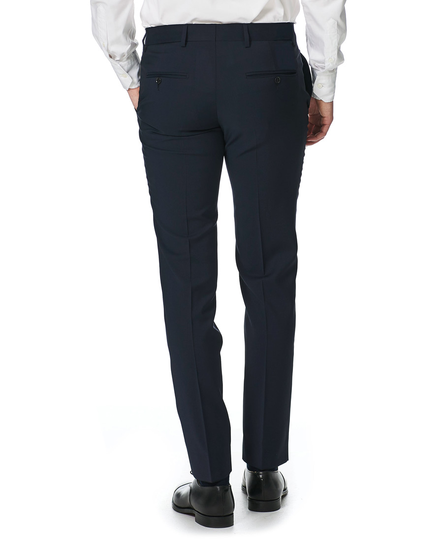 Herren | Hosen | J.Lindeberg | Paulie Comfort Wool Trousers Navy