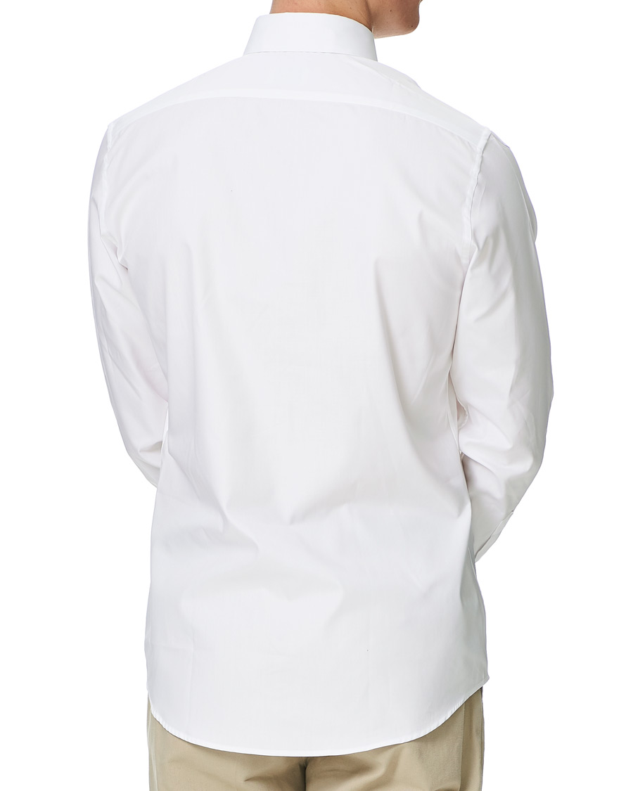 Herren | Hemden | Stenströms | Slimline Button Down Shirt White