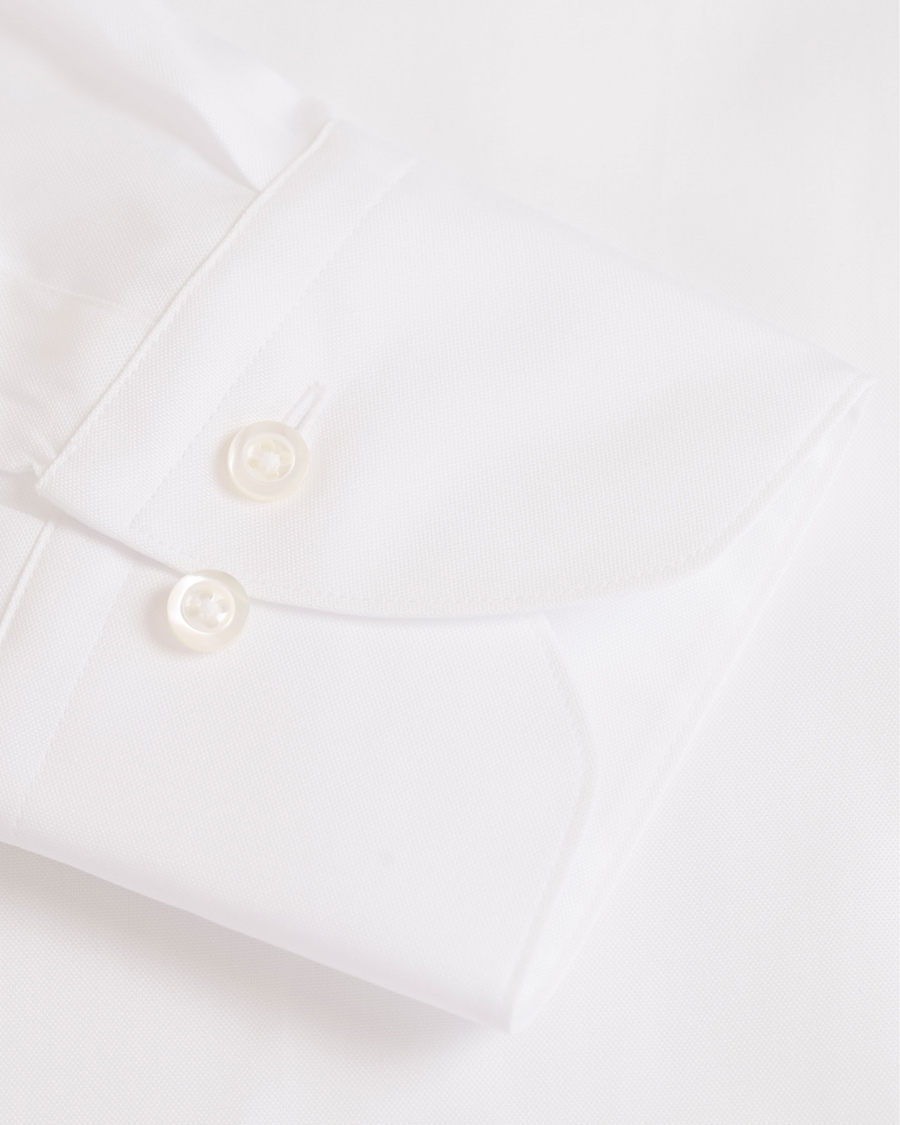 Herren | Hemden | Stenströms | Slimline Button Down Shirt White