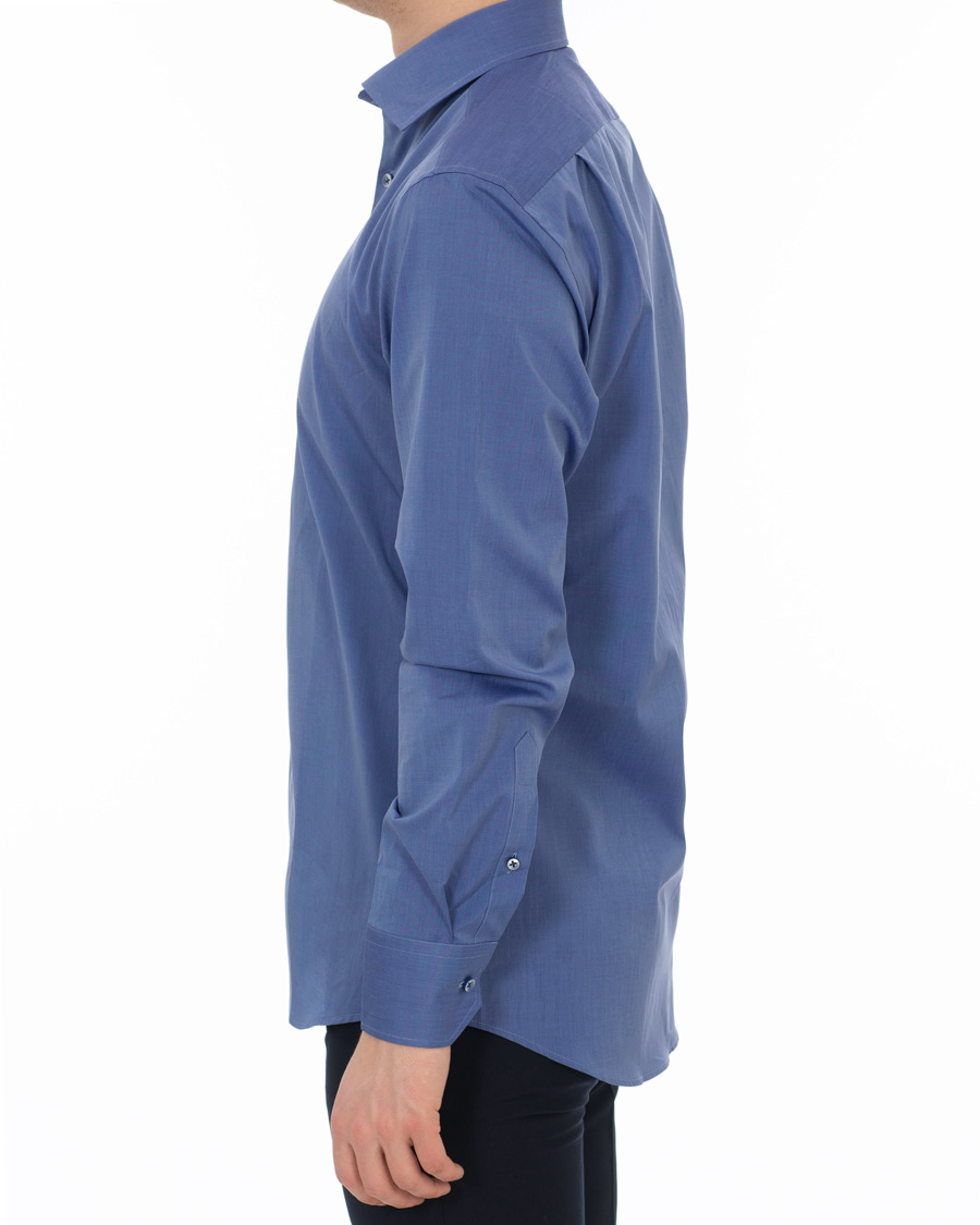 Herren | Hemden | Stenströms | Fitted Body Shirt Navy