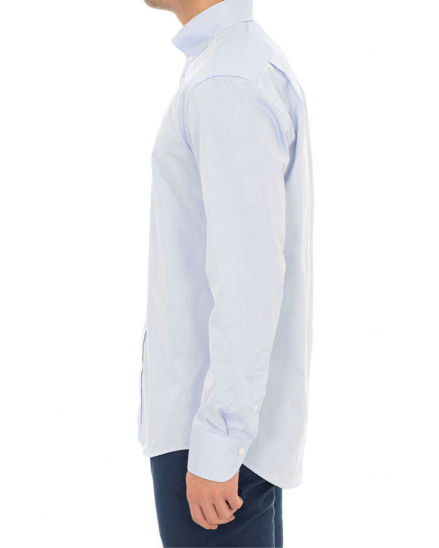 Herren | Hemden | Stenströms | Fitted Body Button Down Shirt Light Blue
