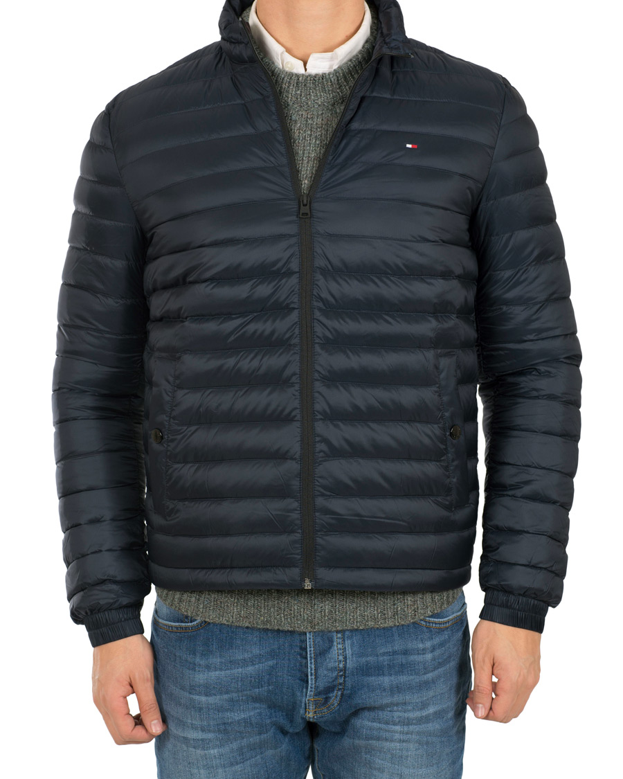 Herren | Jacken | Tommy Hilfiger | Lightweight Down Bomber Jacket Sky Captain