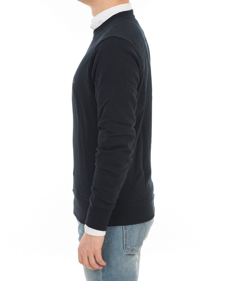 Herren | Pullover | Tommy Hilfiger | Cotton Crew Neck Sweatshirt Sky Captain