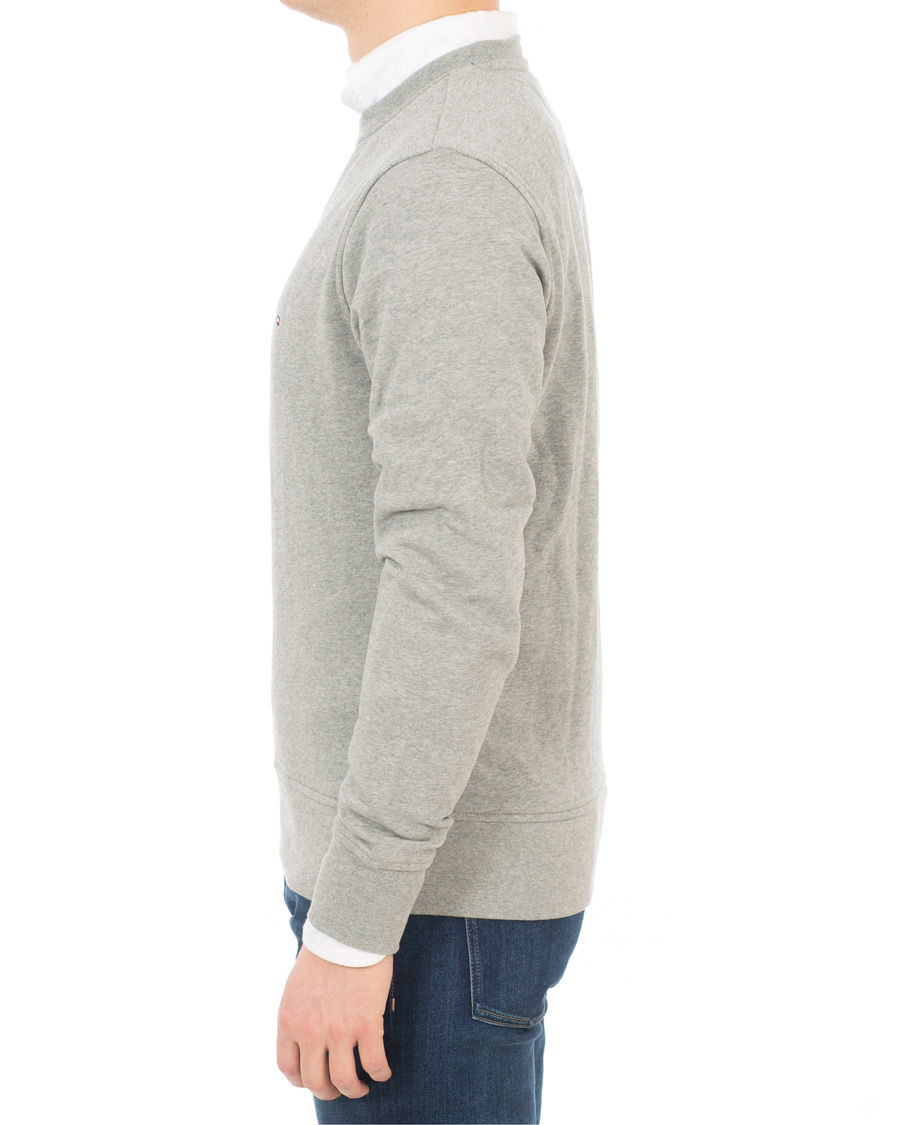 Herren | Pullover | Tommy Hilfiger | Cotton Crew Neck Sweatshirt Cloud Heather