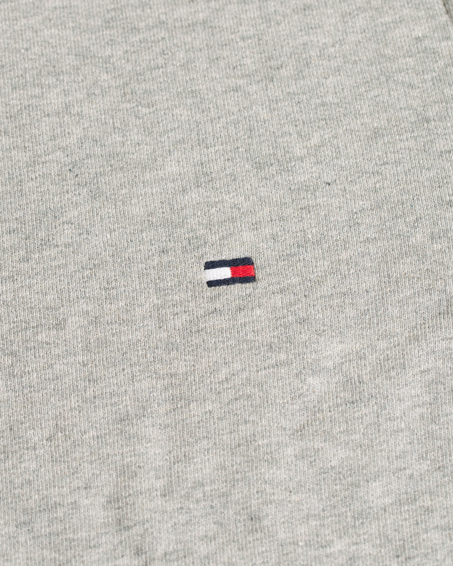 Herren | Pullover | Tommy Hilfiger | Cotton Crew Neck Sweatshirt Cloud Heather