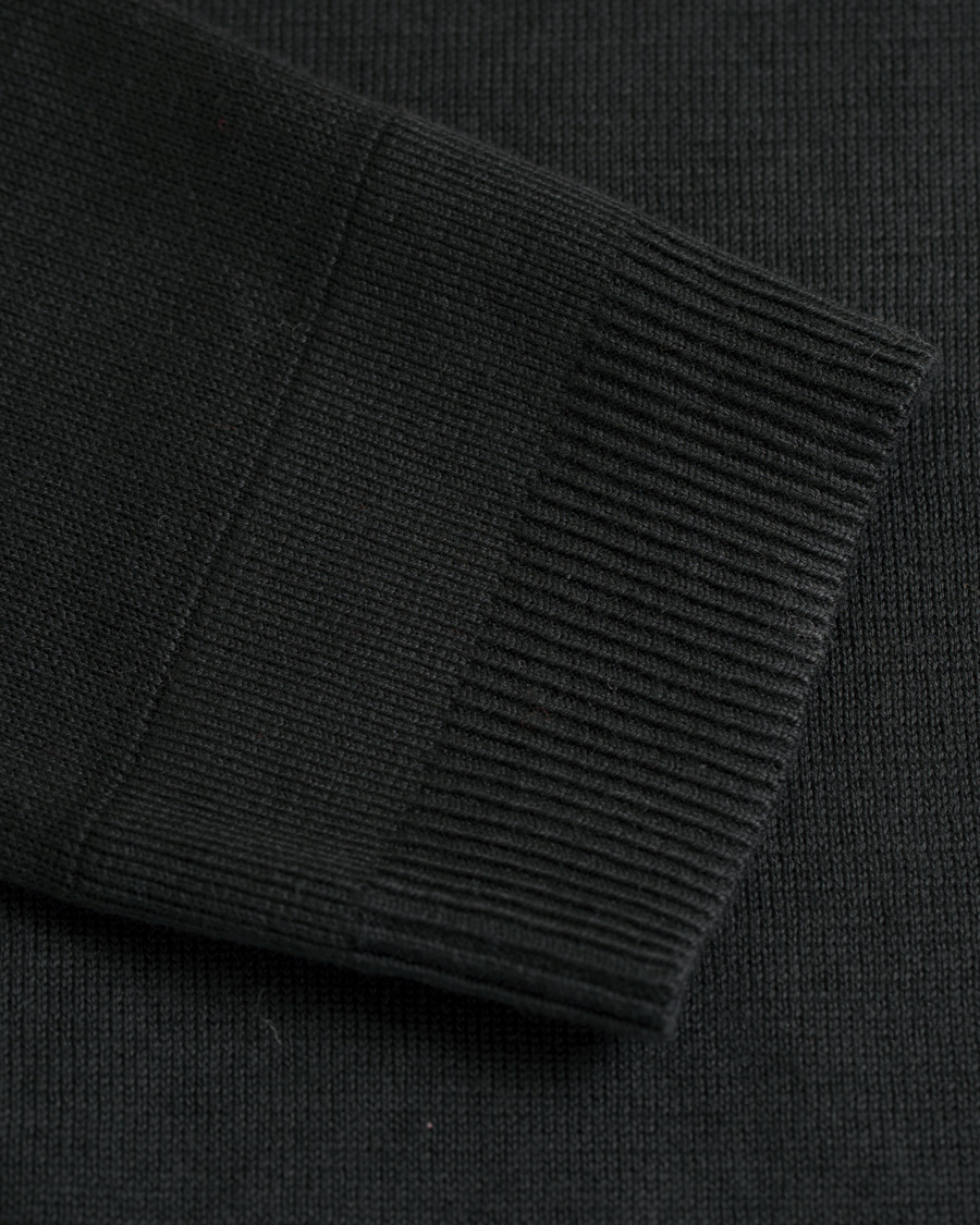 Herren | Pullover | Tommy Hilfiger | Cotton/Silk V-Neck Pullover Flag Black