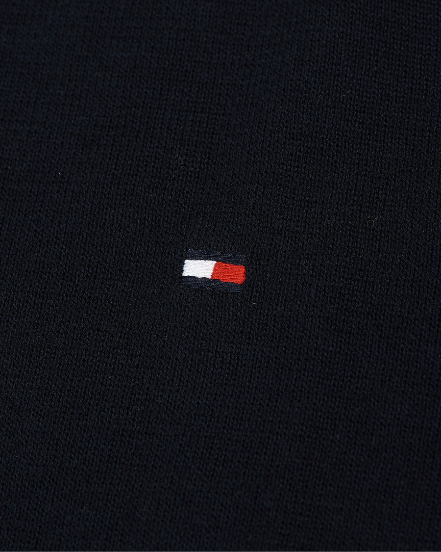 Herren | Pullover | Tommy Hilfiger | Cotton/Silk V-Neck Pullover Sky Captain