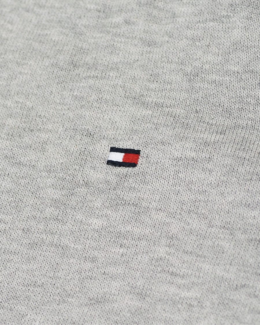 Herren | Pullover | Tommy Hilfiger | Cotton/Silk V-Neck Pullover Cloud Heather