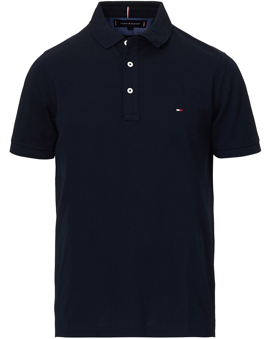 Herren | Poloshirts | Tommy Hilfiger | Slim Fit Polo Sky Captain