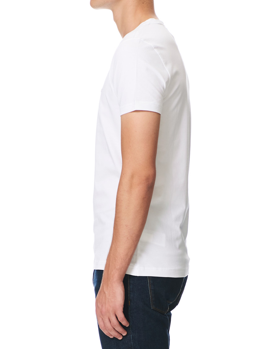 Herren | T-Shirts | Tommy Hilfiger | Slim Fit Stretch V-Neck Tee Bright White
