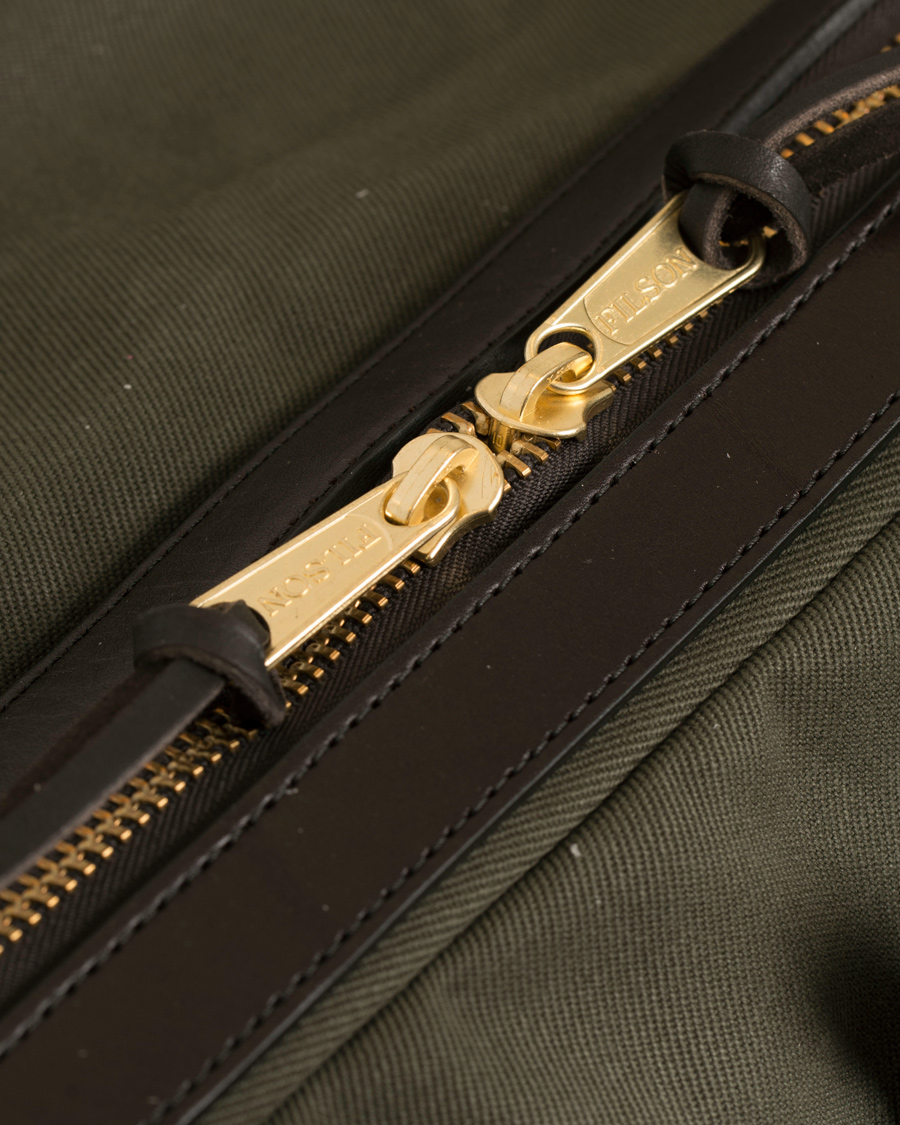 Herren | Filson Original Briefcase Otter Green Canvas | Filson | Original Briefcase Otter Green Canvas