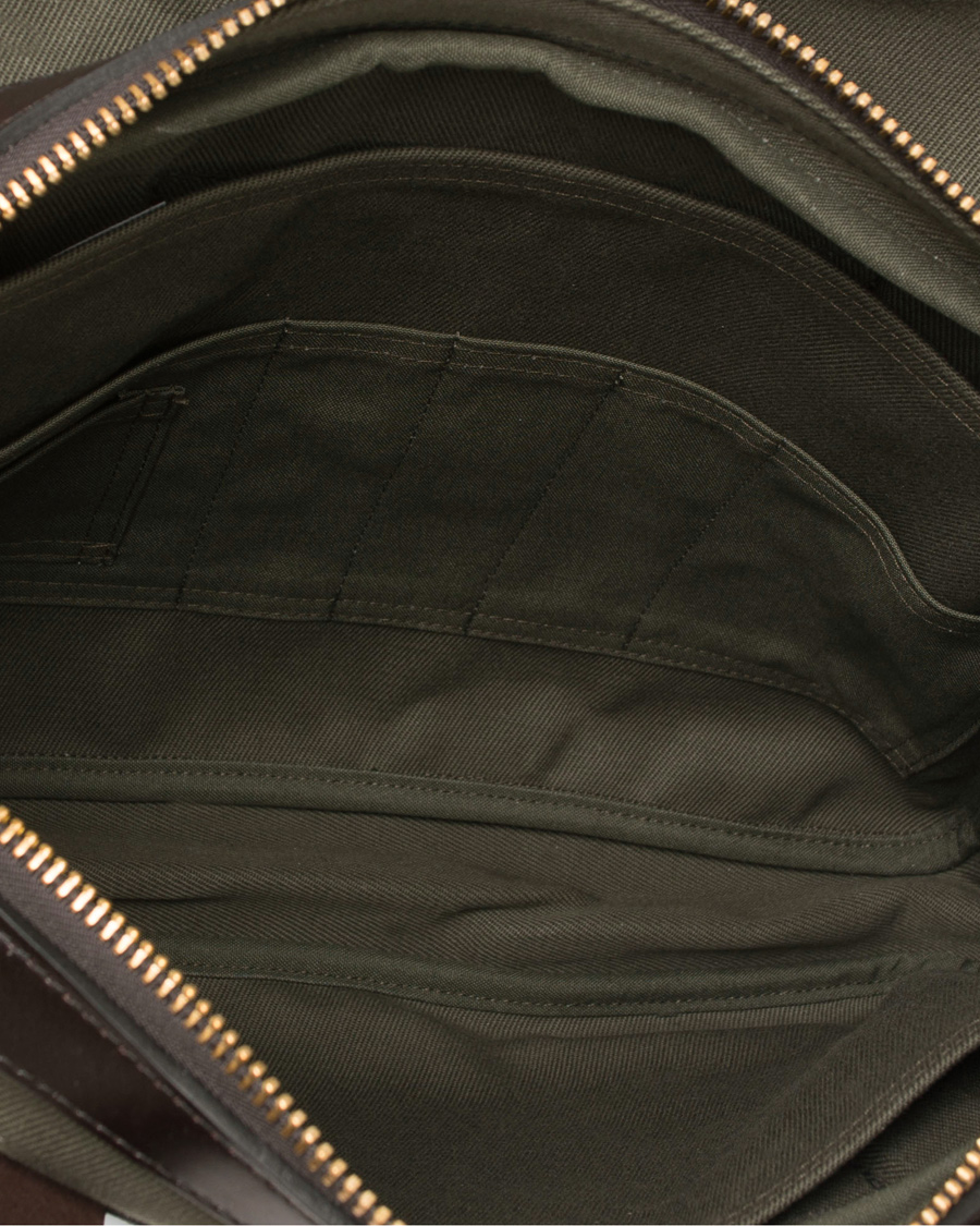 Herren | Filson Original Briefcase Otter Green Canvas | Filson | Original Briefcase Otter Green Canvas