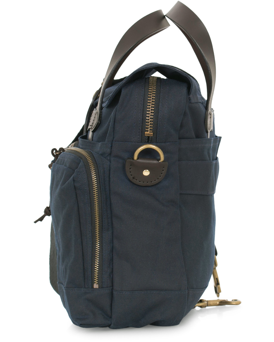 Herren | Filson 24-Hour Tin Briefcase Navy Canvas | Filson | 24-Hour Tin Briefcase Navy Canvas