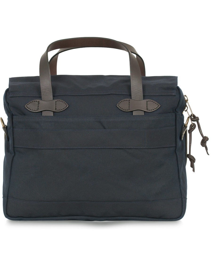 Herren | Filson 24-Hour Tin Briefcase Navy Canvas | Filson | 24-Hour Tin Briefcase Navy Canvas