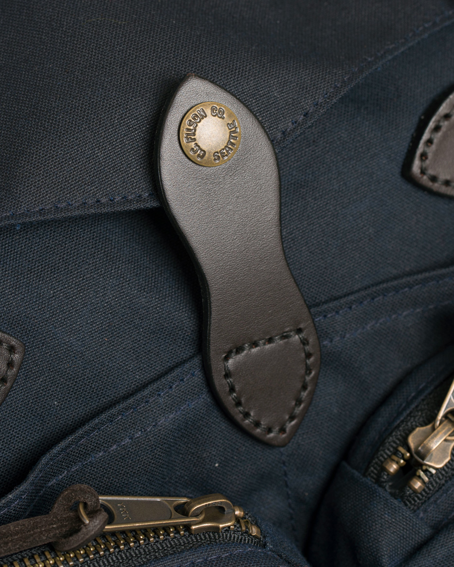 Herren | Filson 24-Hour Tin Briefcase Navy Canvas | Filson | 24-Hour Tin Briefcase Navy Canvas