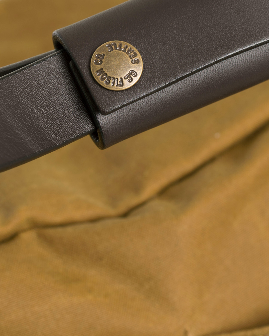 Herren | Filson 48-Hours Duffle Bag Dark Tan Canvas | Filson | 48-Hours Duffle Bag Dark Tan Canvas