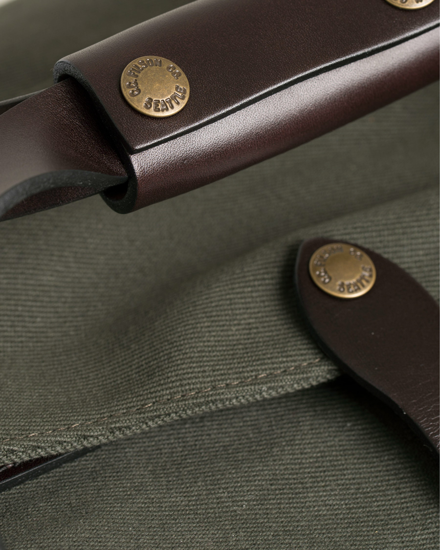 Herren | Filson Duffle Medium Otter Green Canvas | Filson | Duffle Medium Otter Green Canvas