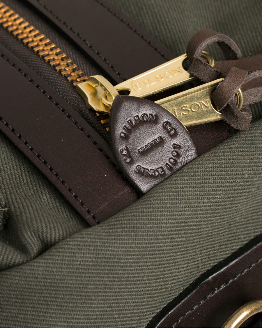 Herren | Filson Duffle Medium Otter Green Canvas | Filson | Duffle Medium Otter Green Canvas