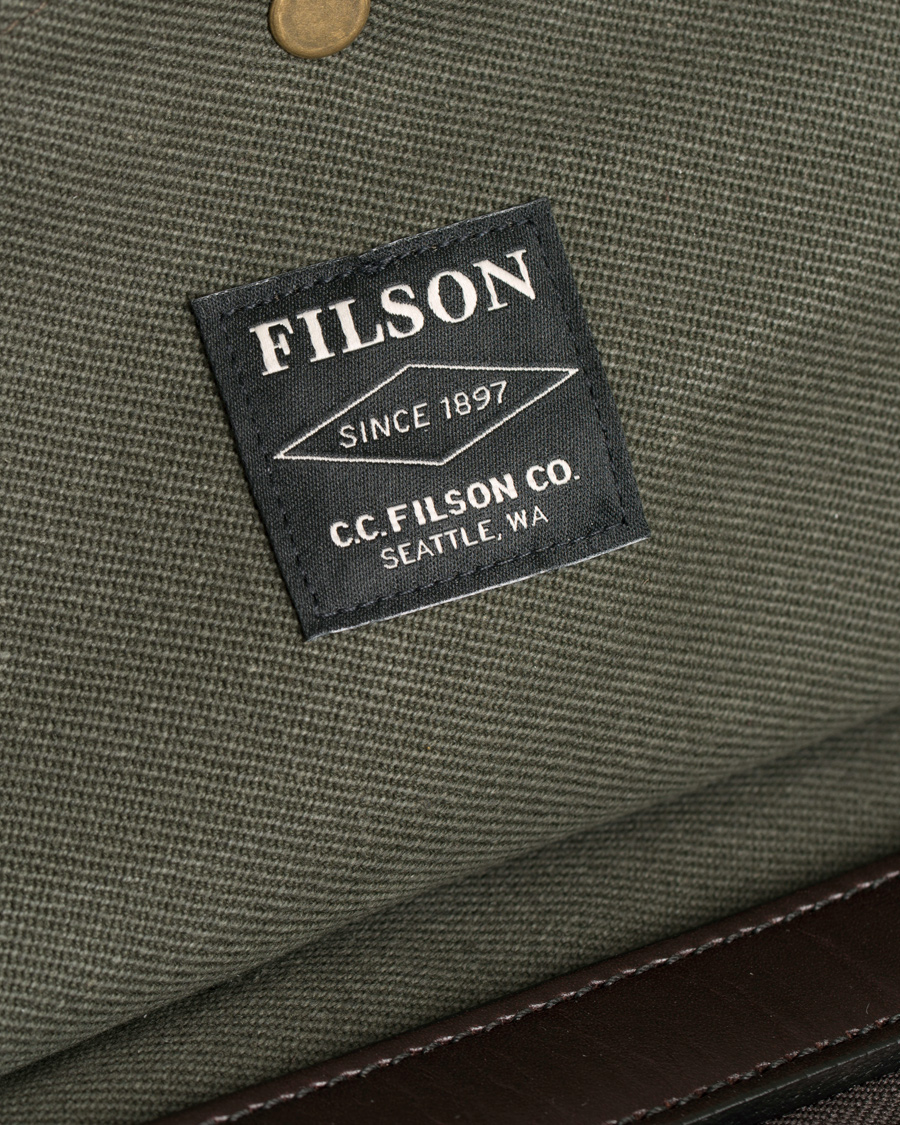 Herren | Filson Duffle Medium Otter Green Canvas | Filson | Duffle Medium Otter Green Canvas