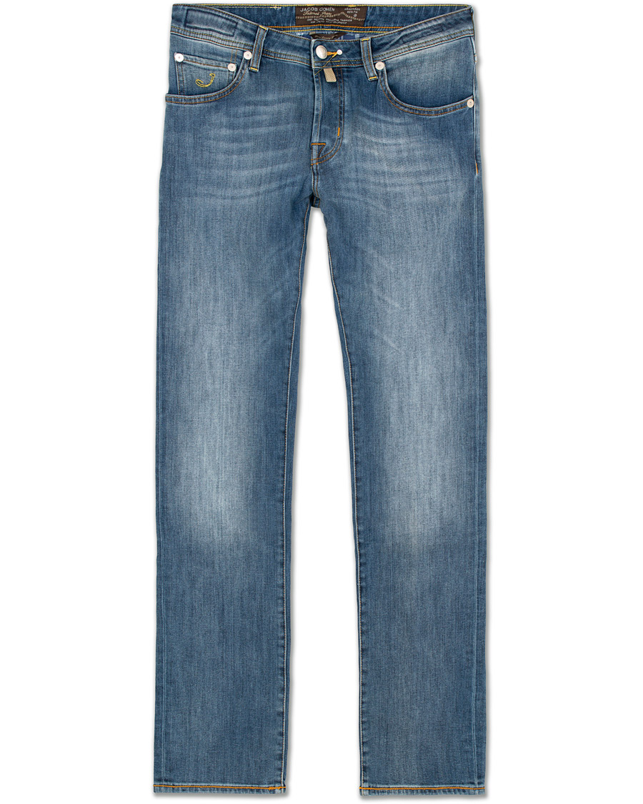 Herren | Jeans | Jacob Cohën | 622 Slim Jeans Light Blue