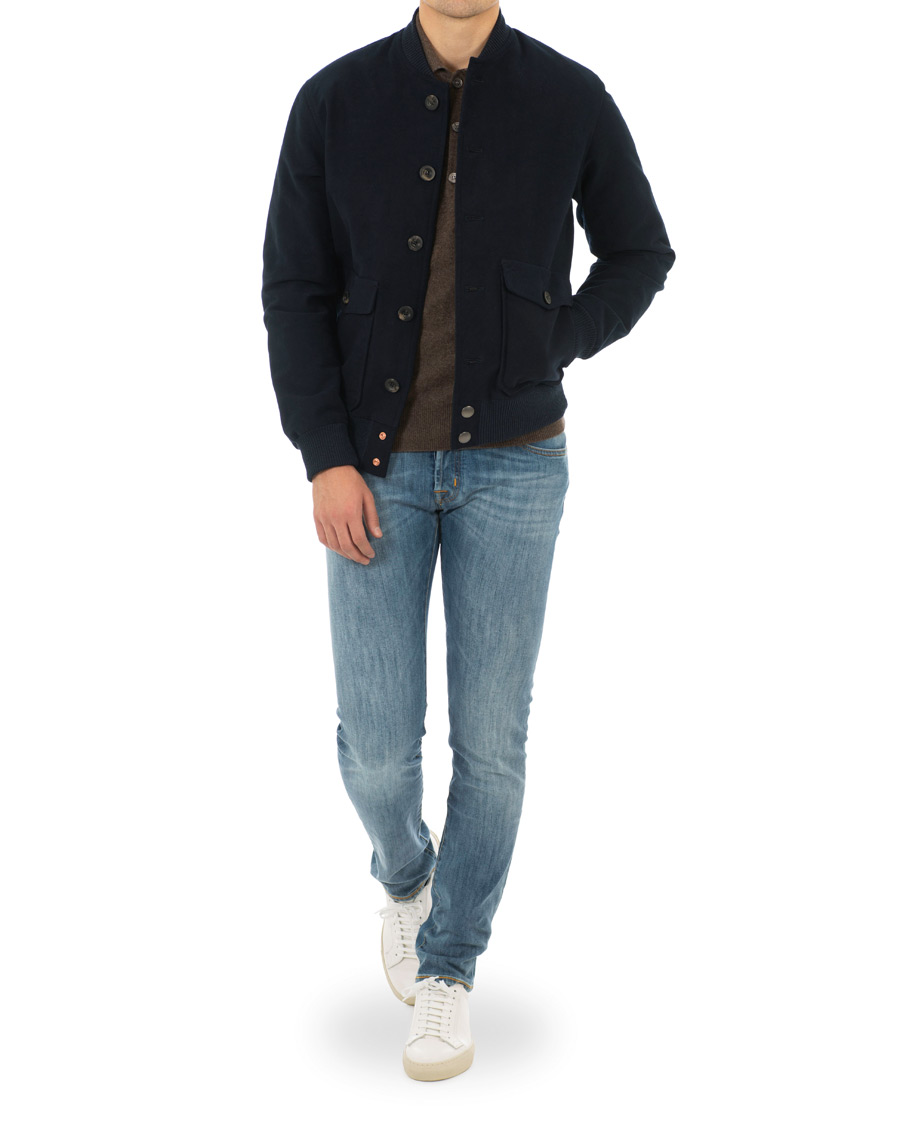 Herren | Jeans | Jacob Cohën | 622 Slim Jeans Light Blue