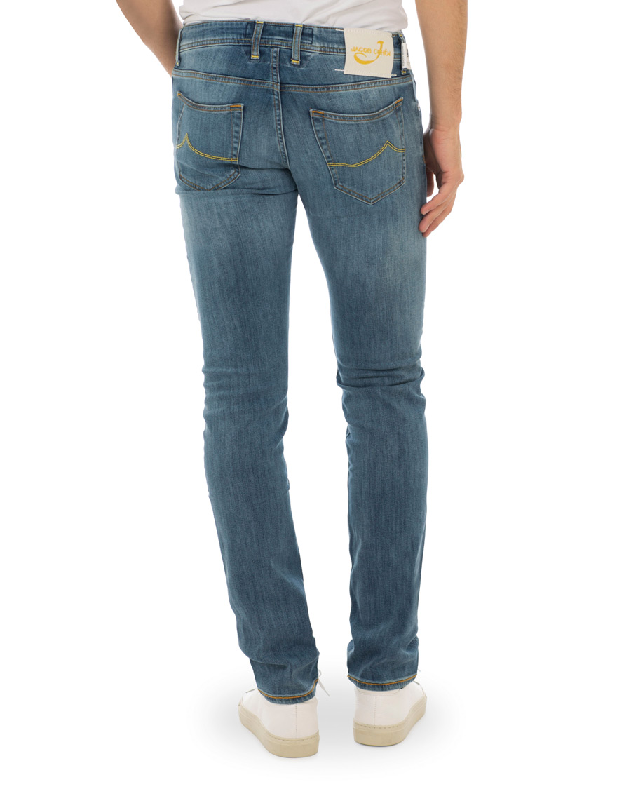 Herren | Jeans | Jacob Cohën | 622 Slim Jeans Light Blue