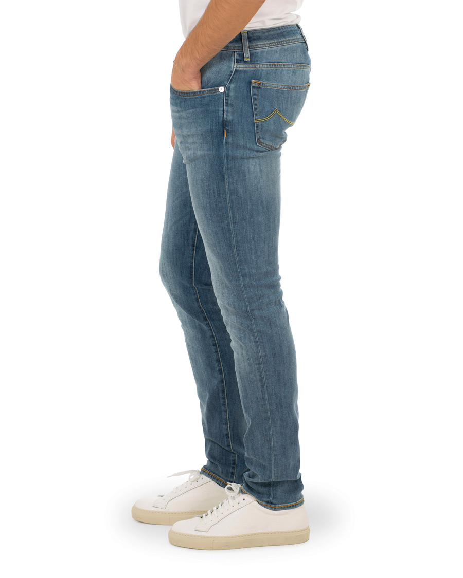 Herren | Jeans | Jacob Cohën | 622 Slim Jeans Light Blue
