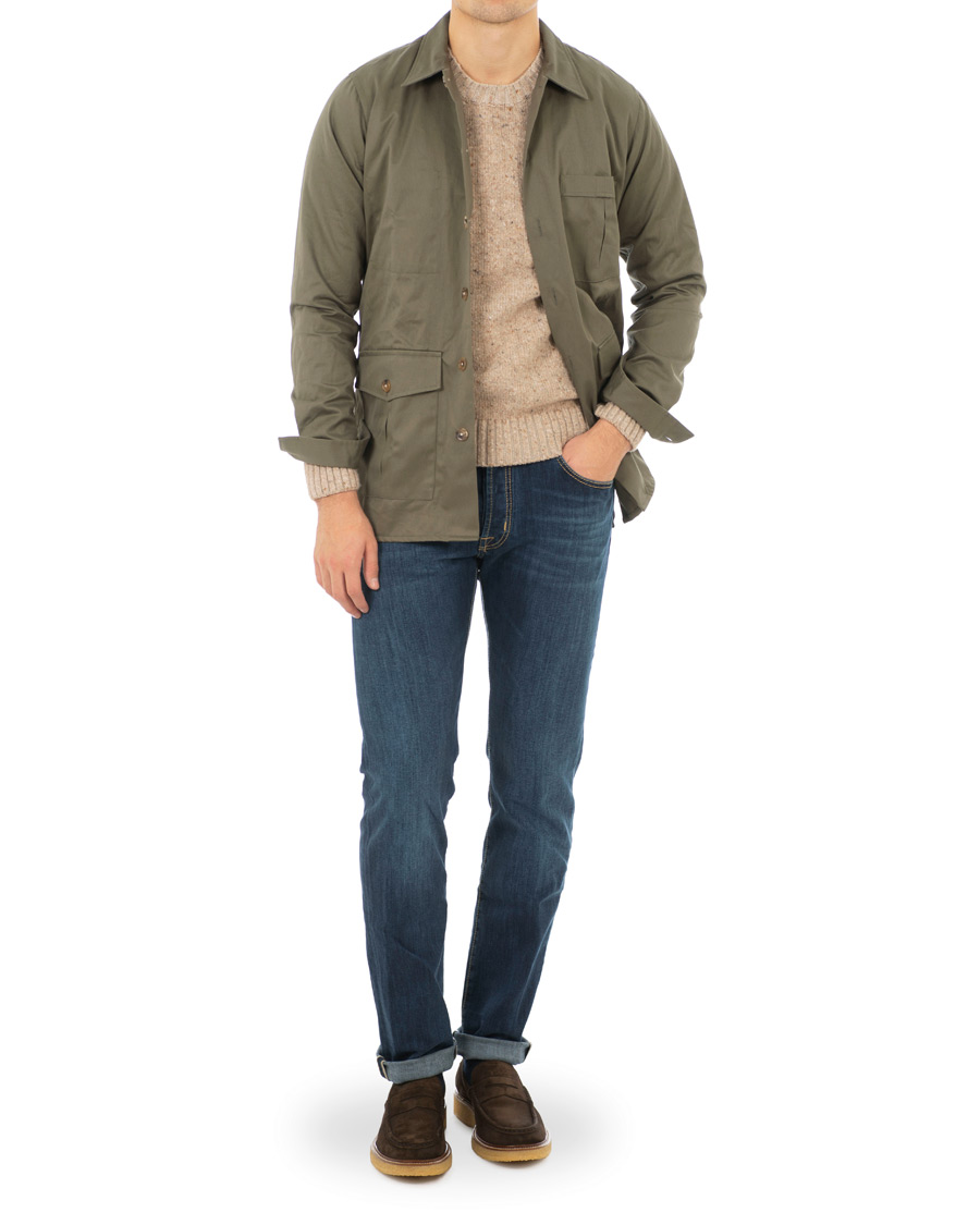 Herren | Jeans | Jacob Cohën | 688 Slim Jeans Mid Blue