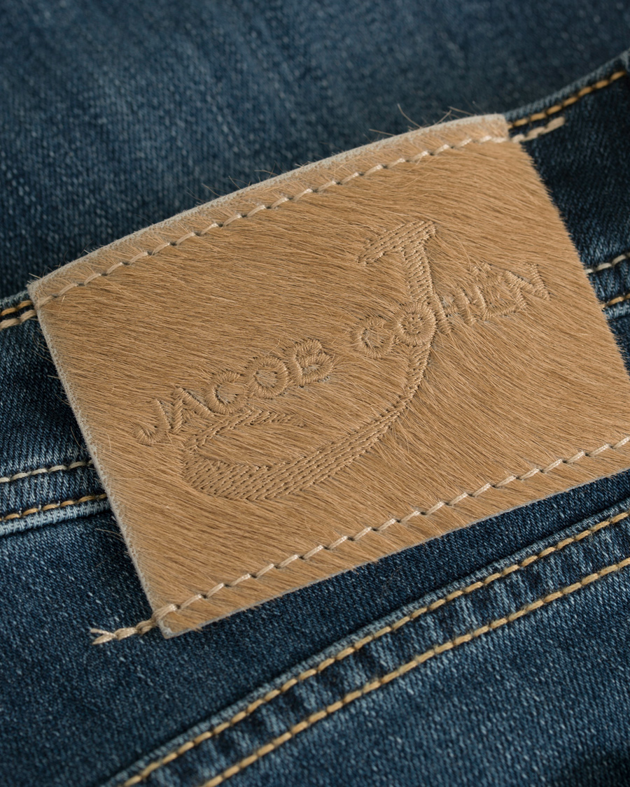 Herren | Jeans | Jacob Cohën | 688 Slim Jeans Mid Blue