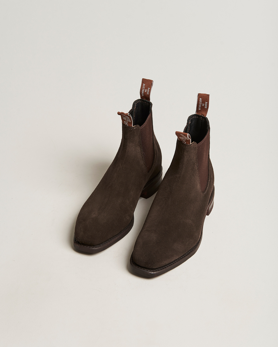 Herren | Chelsea-Boots | R.M.Williams | Blaxland G Boot Chocolate Suede