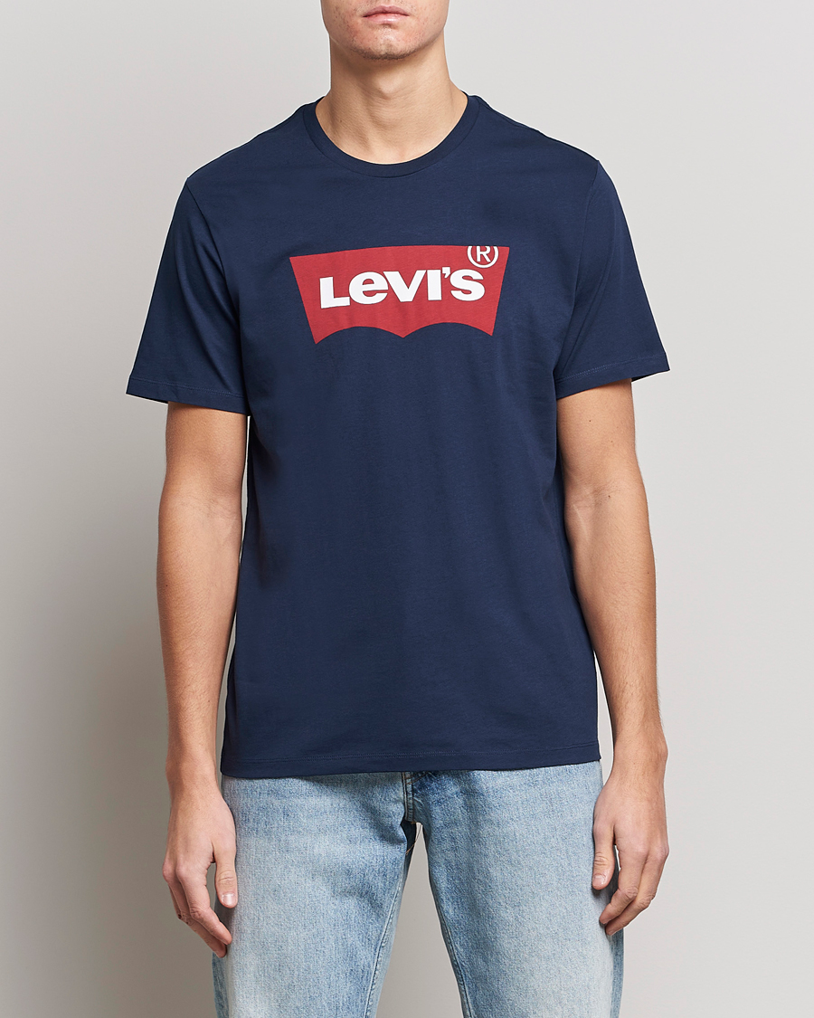 Herr |  | Levi's | Logo Tee Dress Blue