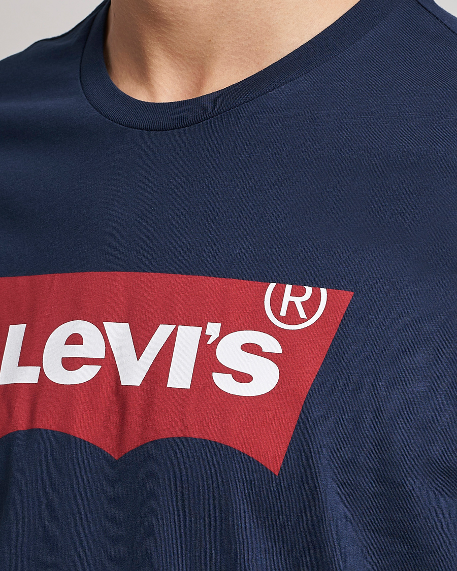 Herren | T-Shirts | Levi's | Logo Tee Dress Blue