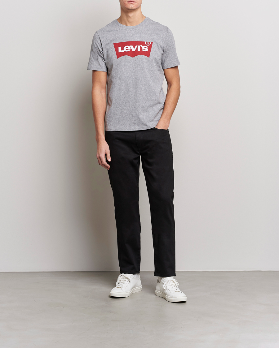 Herren | T-Shirts | Levi's | Logo Tee Mid Heather Grey